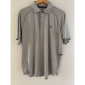 Polo Ralph Lauren Shirt Mens Size L Polo 67 Performance 1/4 Snap Zip Pocket Golf